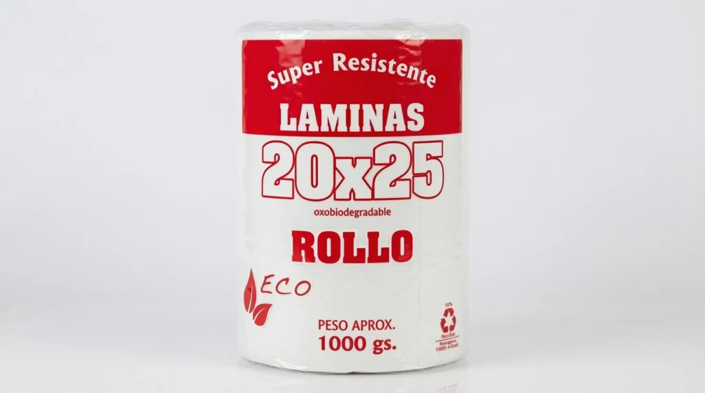 Lamina Cristal 20x25 x 1000 GRS Rollo